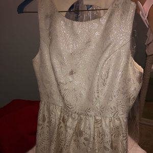 Blush/champagne dress